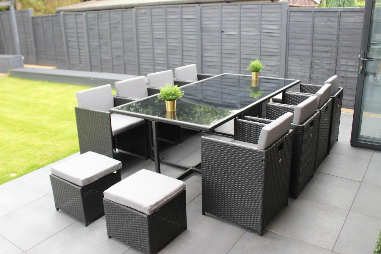 Modern Spacious House - Sleeps 16, Free Parking, Sun Terrace Nuneaton Luaran gambar