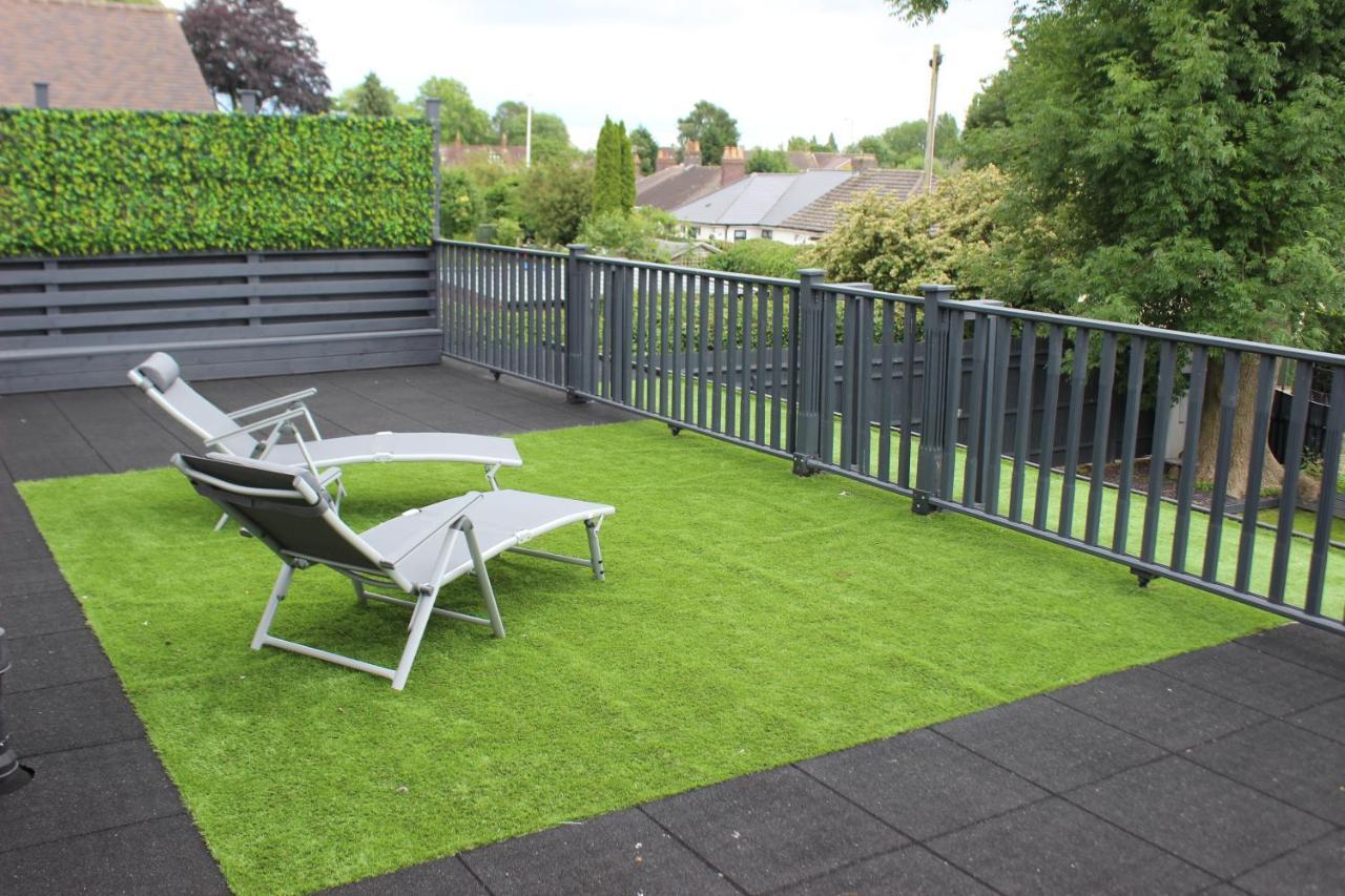 Modern Spacious House - Sleeps 16, Free Parking, Sun Terrace Nuneaton Luaran gambar
